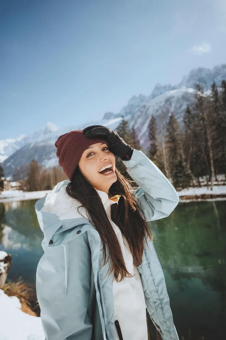 Women’s waterproof hiking jacket -10°C, NH500