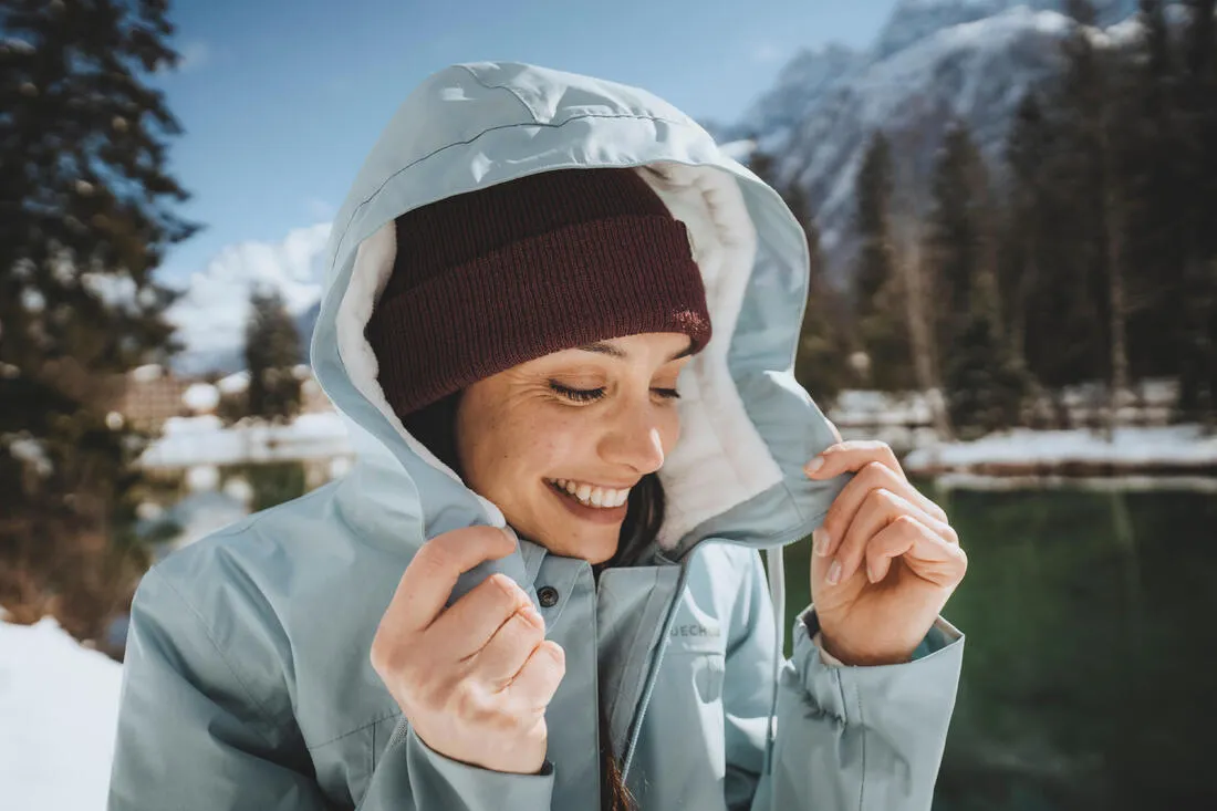 Women’s waterproof hiking jacket -10°C, NH500