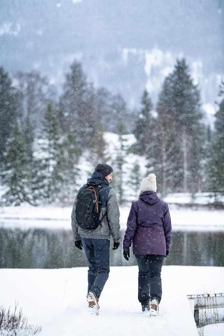 Women’s Waterproof Winter Hiking Jacket - SH100 WARM -5°C