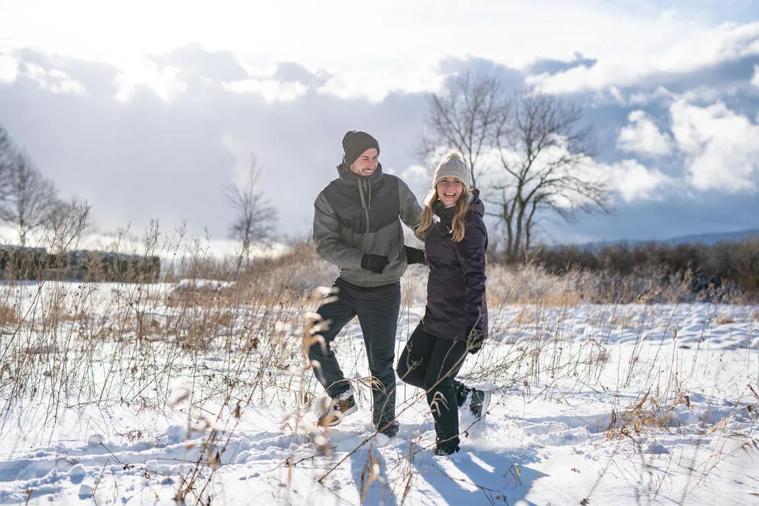 Women’s Waterproof Winter Hiking Jacket - SH100 WARM -5°C