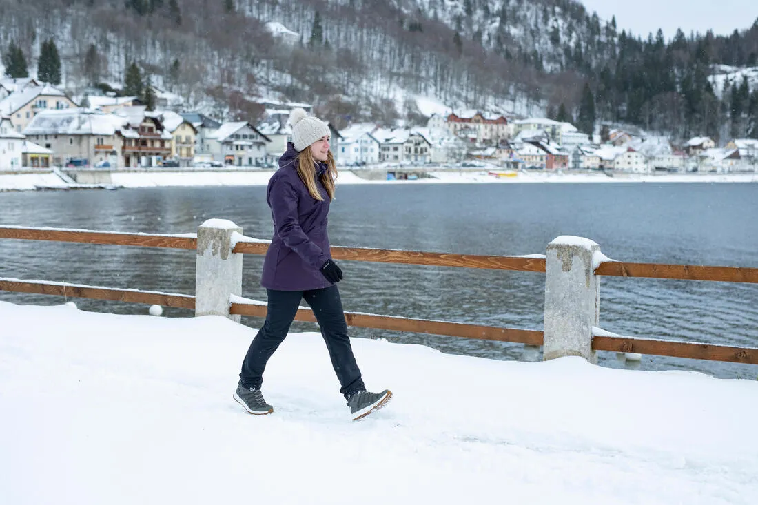 Women’s Waterproof Winter Hiking Jacket - SH100 WARM -5°C