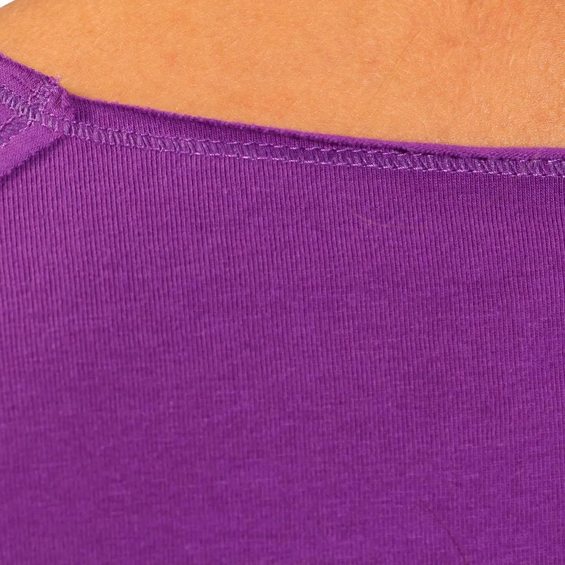 Women's Yoga Organic Cotton T-Shirt - Purple