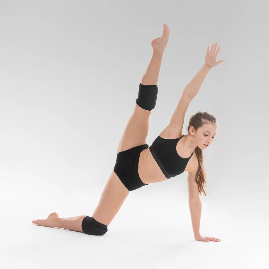 Women's/Men's/Boys'/Girls' Protection from Impact Dance Knee Pads - Black