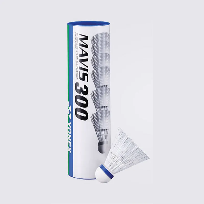 Yonex Mavis 300 Nylon Badminton Shuttlecocks (White)