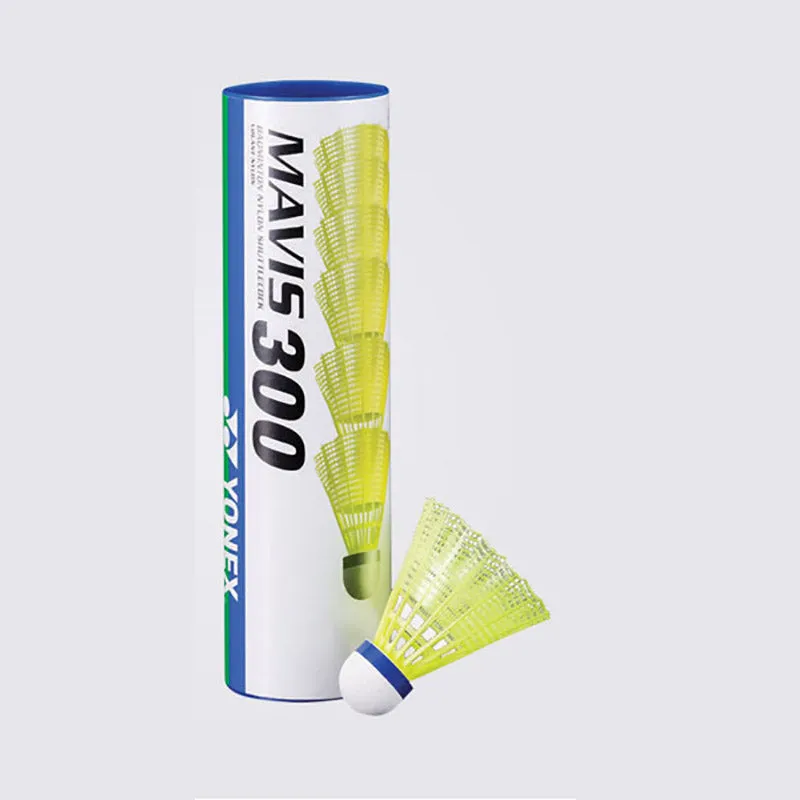Yonex Mavis 300 Nylon Badminton Shuttlecocks (Yellow)