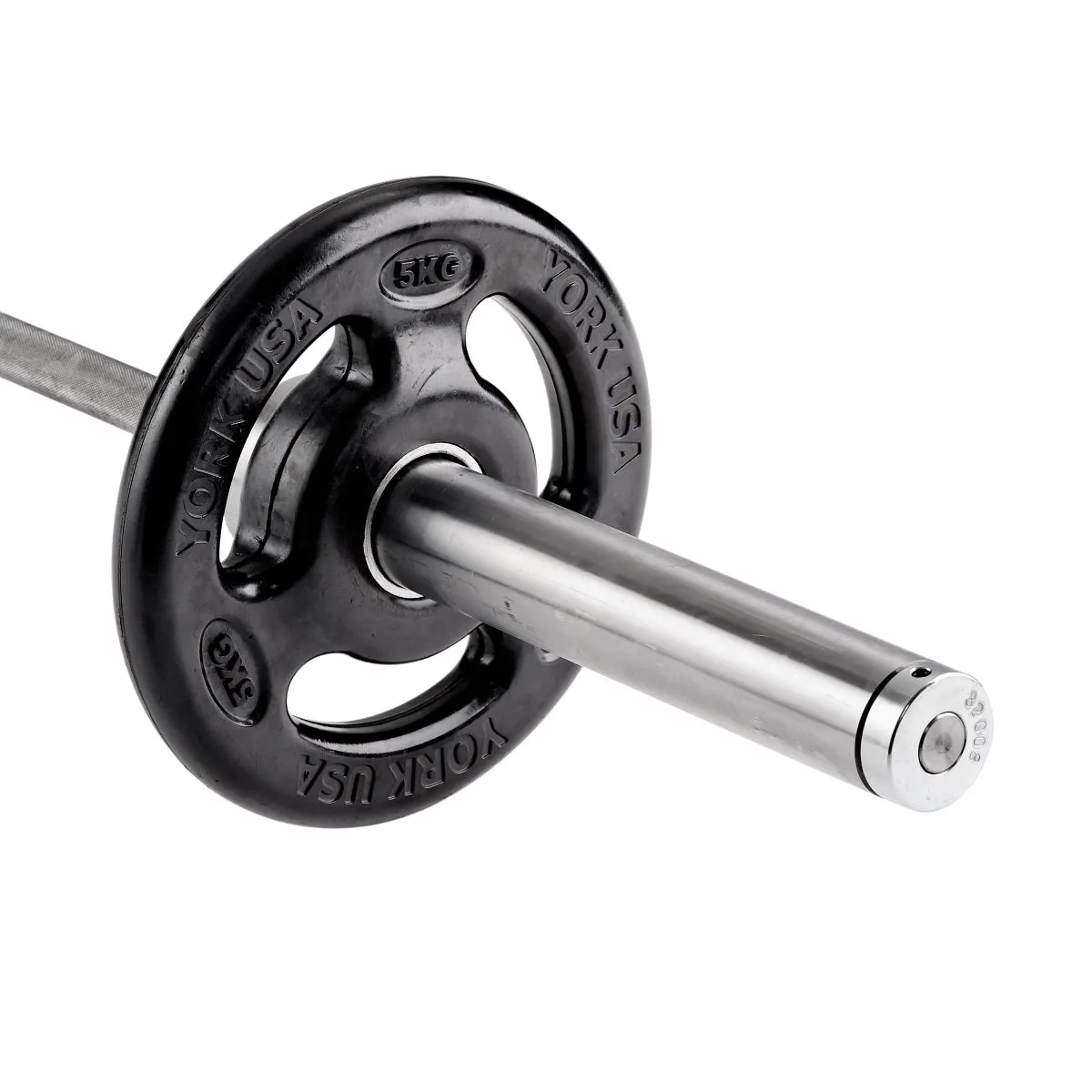 York Barbell ISO-Grip Rubber Olympic Weight Plates